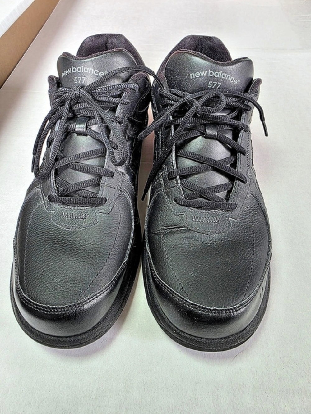 New Balance 577 Black Athletic Shoes US 12